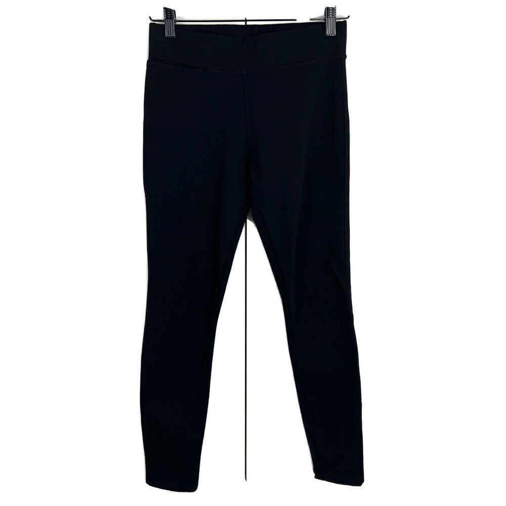 American Giant No BS Pants Women’s  2‎ Black High Rise Pull On Ponte $88